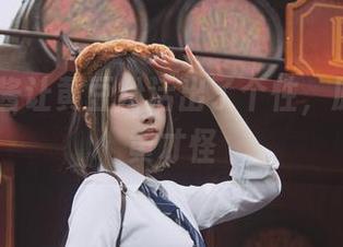Halo_酱让黄豆粉活出了个性，原图不发黄才怪