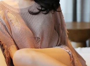 MyGirl美媛馆 – Evelyn艾莉在天台，原图看起来就像一颗不小心掉下来的星星！