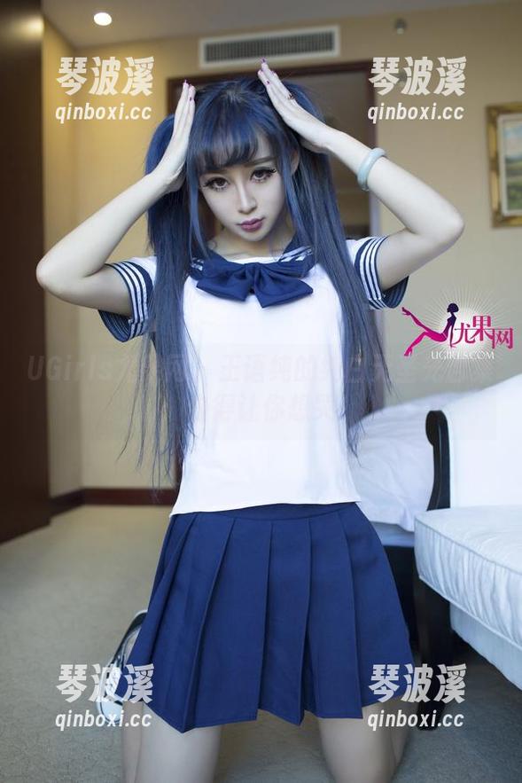 UGirls尤果网 - 王语纯的纯白无圣光合集：白得让你想哭！