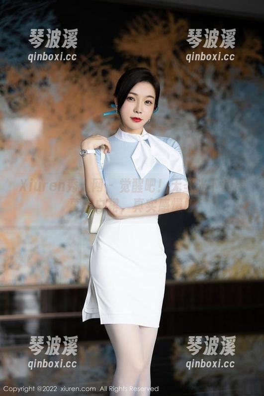 Xiuren秀人网 - 觉醒吧！无圣光下的周慕汐白裙，真实感爆棚